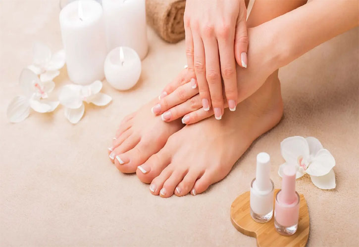 Spa Manicure & Pedicure